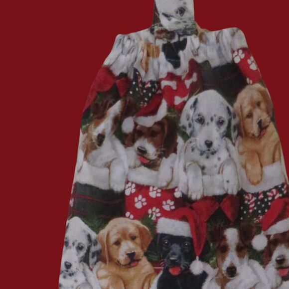 Handmade Other - Plastic Bag Holder Christmas Dog Shopping Bag Dispenser